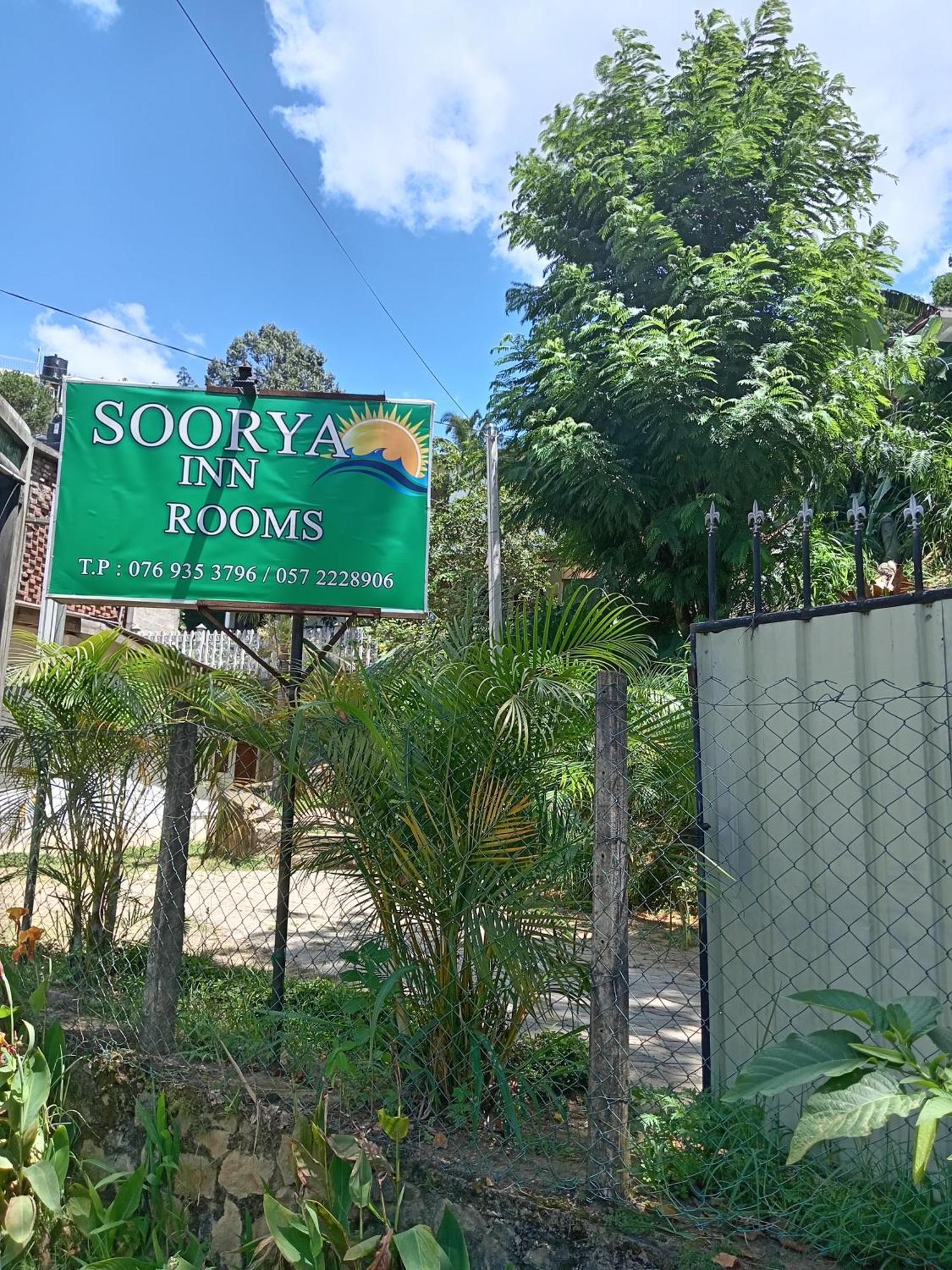 Soorya Inn Ella Buitenkant foto